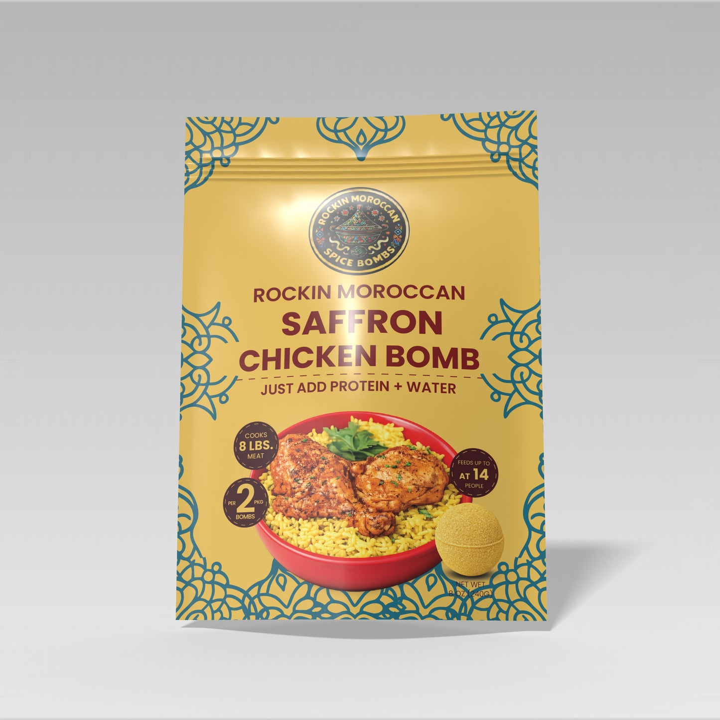 Saffron Chicken Spice Bombs- Multipack