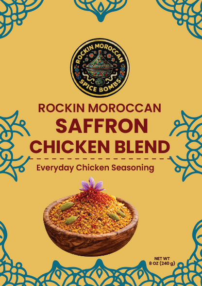 Saffron Chicken Moroccan Signature Spice Blend